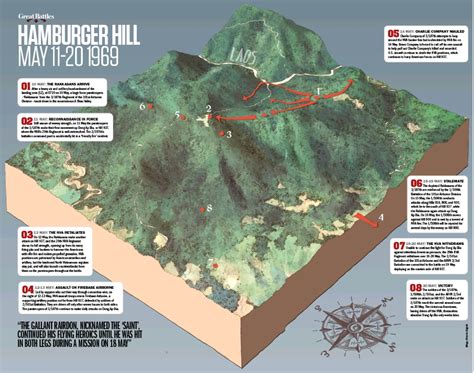 map of hamburger hill vietnam